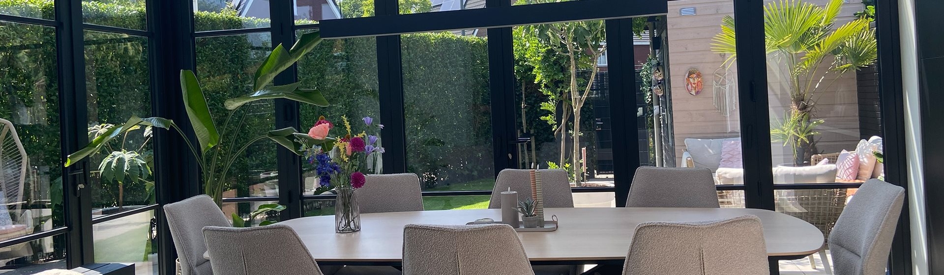 Extra wooncomfort met een serre.